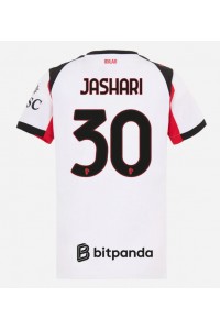 AC Milan Ardon Jashari #30 Fotballdrakt Borte Klær Dame 2025-26 Korte ermer
